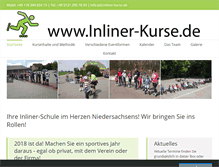 Tablet Screenshot of inliner-kurse.de